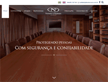 Tablet Screenshot of nkadvocacia.com.br